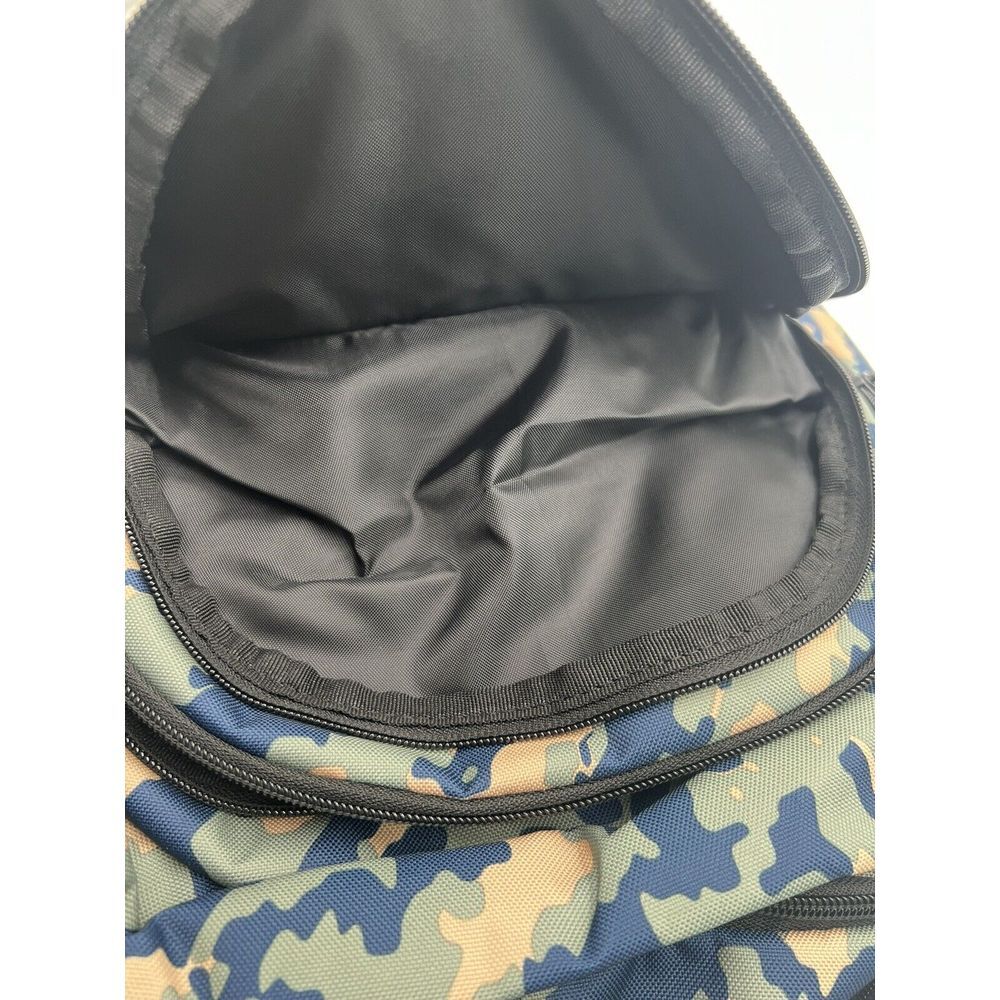 adidas Prime 6 Backpack Essential Camo Crew Navy-Silver Green/Black One Size - Picture 8 of 12